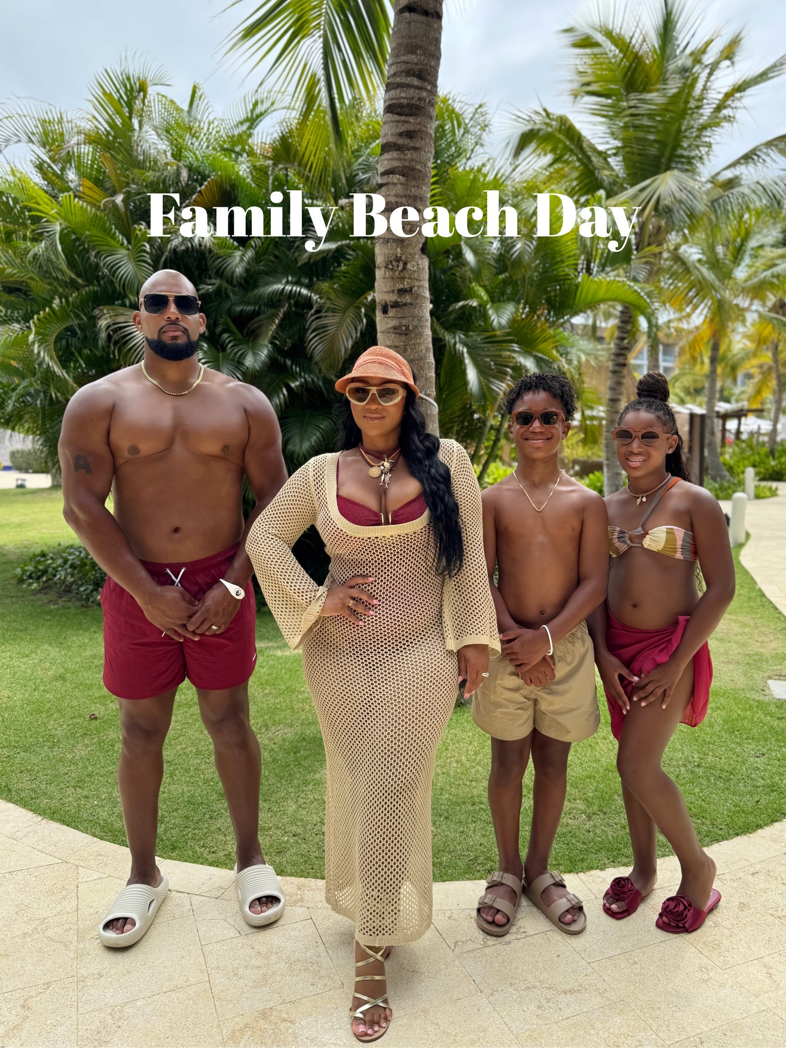Matching beach day looks for the whole family. #midsize #midsizeswim #familybeachday #beachday #resortwear

#LTKSwim #LTKFamily #LTKSummerEdit