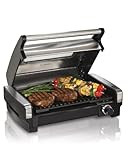 Hamilton Beach Electric Indoor Searing Grill with Viewing Window and Removable Easy-to-Clean Nonstic | Amazon (US)