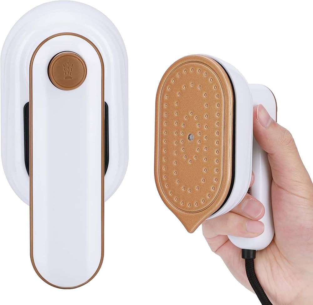 Steam Iron for Clothes, Travel Steamer Iron for Clothes Portable Mini Steam Iron, Dry and Wet Iro... | Amazon (US)
