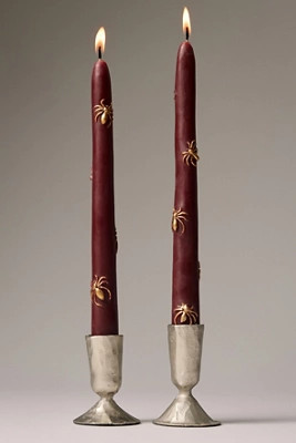 Mystic Icon Taper Candles, Set of 2: Spider Edition | Anthropologie (US)