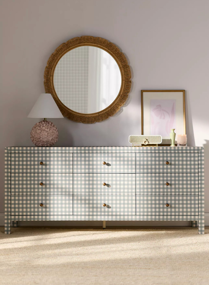 Create a clean, organized bedroom with a spacious dresser that keeps everything in place while adding a beautiful focal point to your space.

#BedroomDecor #HomeAesthetic #InteriorInspo #FurnitureInspo #BedroomIdeas #OrganizationTips 

 #LTKmomlife #LTKHome #LTKWedding