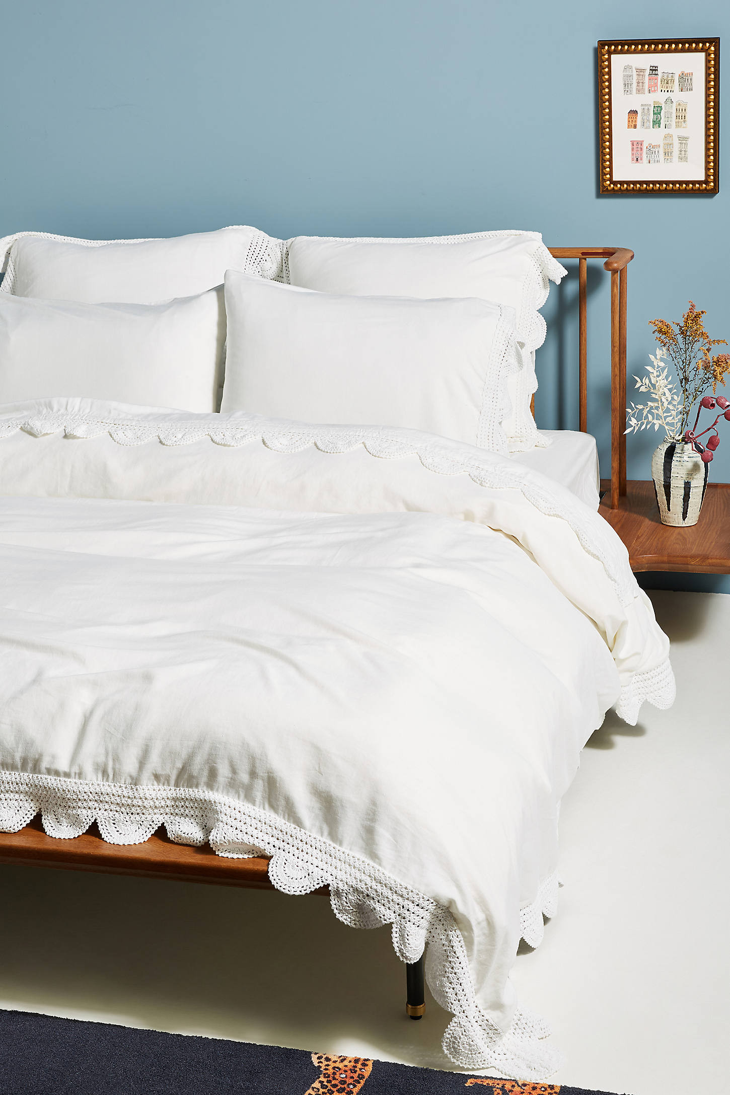 Tranquility Linen Blend Duvet Set | Anthropologie (US)