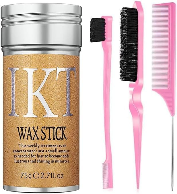 Cheveux cassés Artefact Bâton de cire pour cheveux Bâton de pommade pour cheveux Gel de mise e... | Amazon (FR)