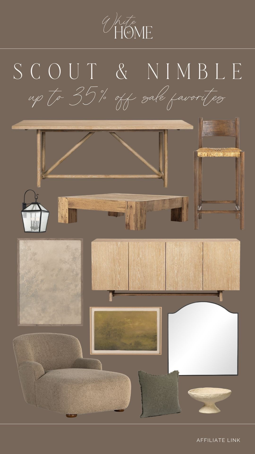 Save up to 35% off at Scput & Nimble for Presidents’ Day! High end quality and style on major sale. Beautiful furniture, wall art, lighting, rugs, and more! 

#LTKHome #LTKSaleAlert