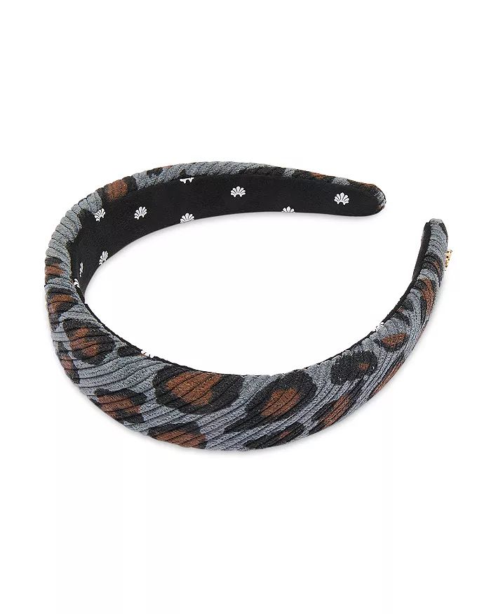 Alice Leopard Corduroy Headband | Bloomingdale's (US)