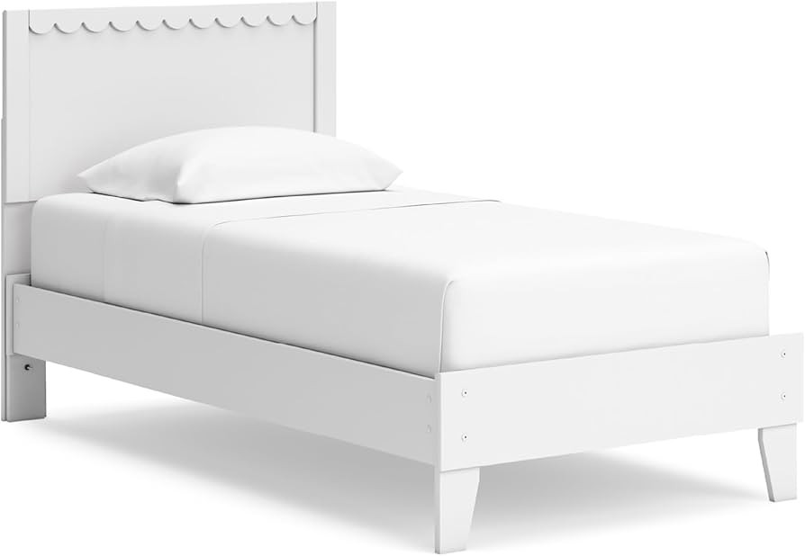 Signature Design by Ashley Hallityn Casual Twin Panel Platform Bed, Foundation or Box Spring Not ... | Amazon (US)