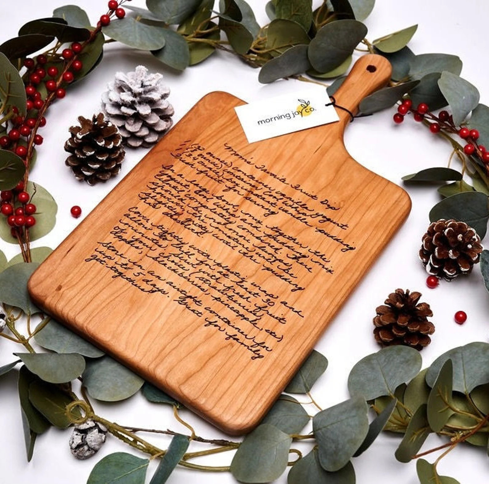 Personalized Cutting Board | Recipe Cutting Board Family Keepsake | Handwritten Recipe | Etsy (US)