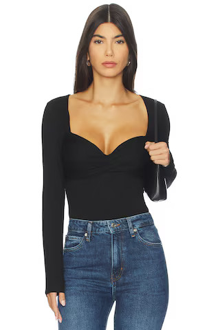 Lovers and Friends Mikka Bodysuit in Black from Revolve.com | Revolve Clothing (Global)