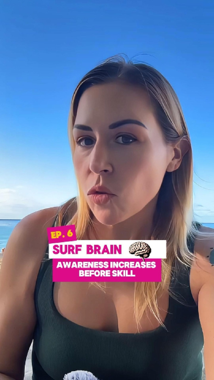 One of the hardest parts of learning as an adult?

Awareness improves before performance.

You start noticing every mistake — timing, balance, positioning — before your body can consistently execute the fix. And that gap can feel discouraging.

But it’s not regression.
It’s progress arriving early.

If surfing suddenly feels harder, stay with it.
Your Surf Brain is leveling up 🧠🌊

Follow for more science-backed surf learning.