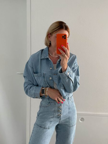 denim all over, fall fashion trends, ootd, outfit inspiration 

#LTKeurope #LTKfindsunder50 #LTKsalealert