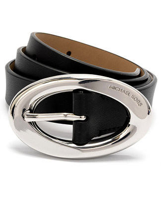 Women's 25mm Non-Reversible Leather Belt | Macy's