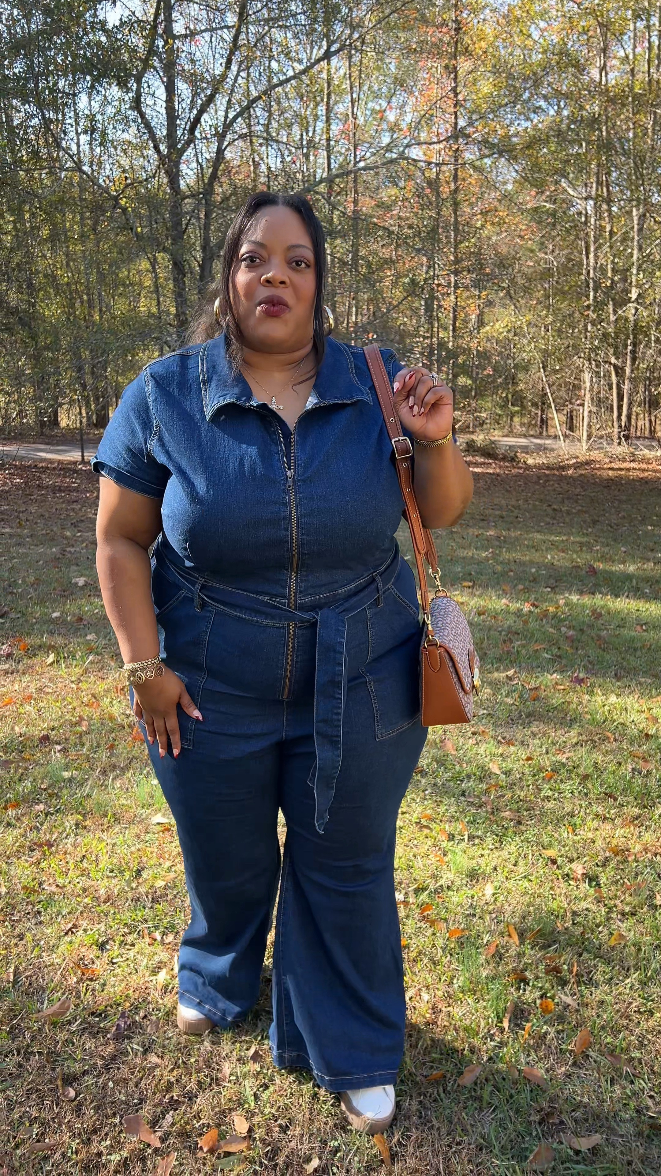 Thanksgiving Outfit of the Day: Keeping it comfy yet chic for a low-key living room vibe this year. 🍂✨ Sometimes, it’s all about relaxed fits and good food with loved ones. The jumpsuit I’m wearing a size 26 I usually wear a 22/24 o

#LTKFindsUnder50 #LTKPlusSize #LTKHoliday