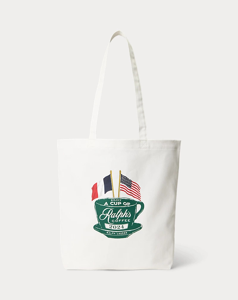 Ralph's Coffee Flag Twill Tote for Men | Ralph Lauren® UK | Ralph Lauren (UK)