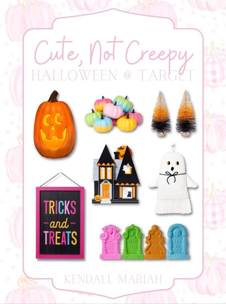 Y’all know I’m ALL about my “Cute, Not Creepy” Halloween decor and now that’s is September, it’s time to get decorating!! 🎃 Here’s my first roundup of my favs from Target, stay tuned for more to come! 

#LTKSeasonal #LTKunder50 #LTKhome