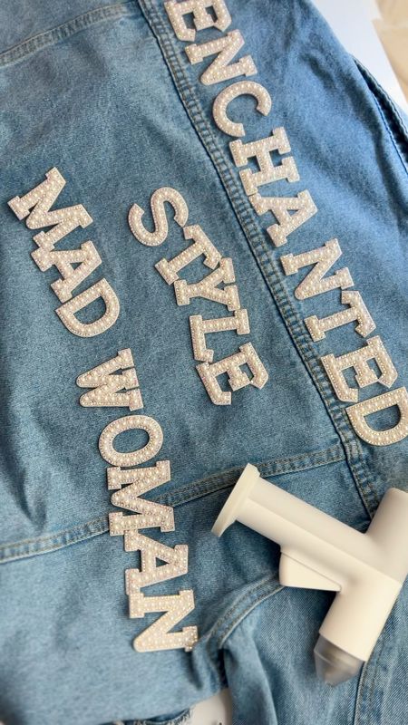 Make a DIY Taylor Swift Eras Tour concert denim jacket with me! 