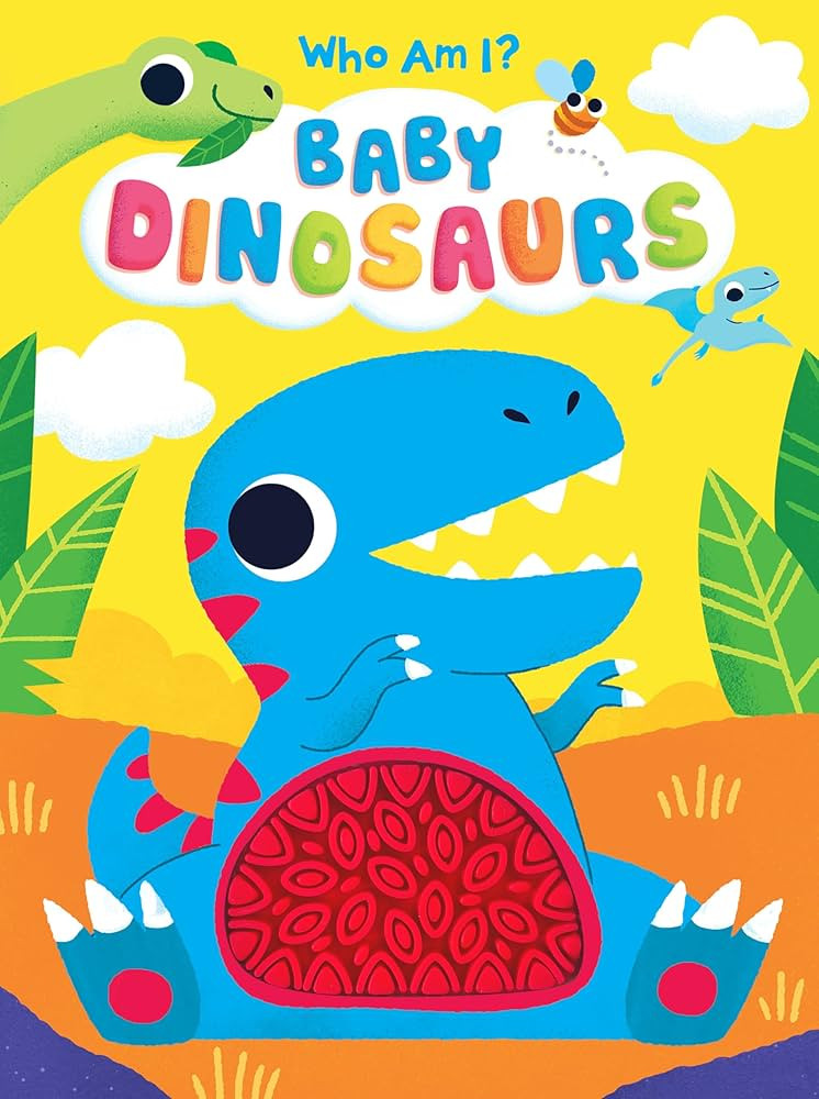 Baby Dinosaur - Silicone Touch and Feel Board Book - Sensory Board Book | Amazon (US)