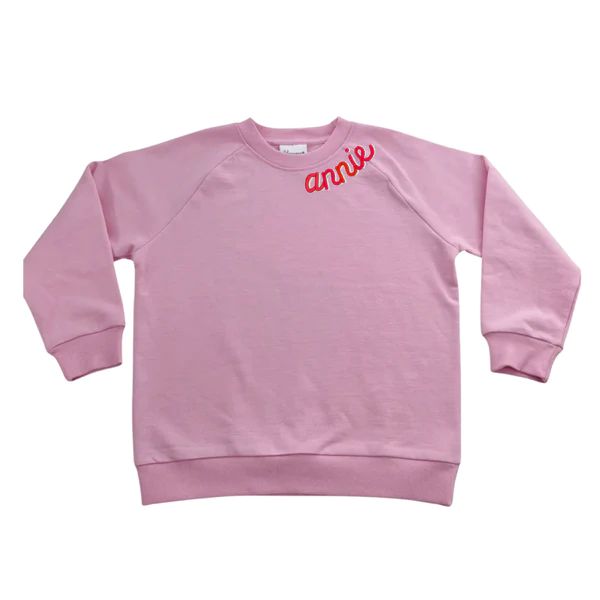 Valentine Pink Sweatshirt | Saddle Stitches