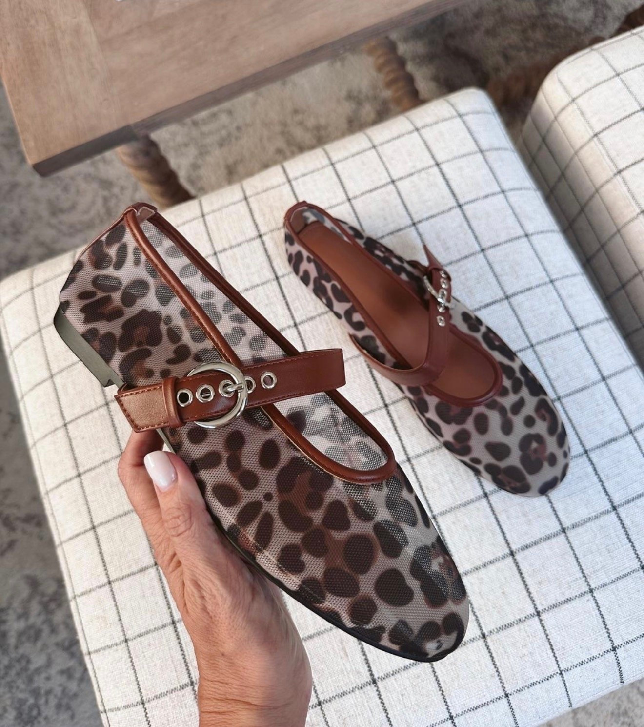 Fall favorite find! These leopard mesh flats are my absolute favorite statement shoe right now. They add so much personality to denim, trousers or dresses without overpowering the outfit.

leopard flats, mesh flats, statement flats, leopard shoes, fall shoes, animal print flats, fall accessories, everyday flats, fall outfit ideas, women’s fall fashion, statement shoes, HauteandHumid

#LTKootd #LTKdayinmylife #LTKgrwm