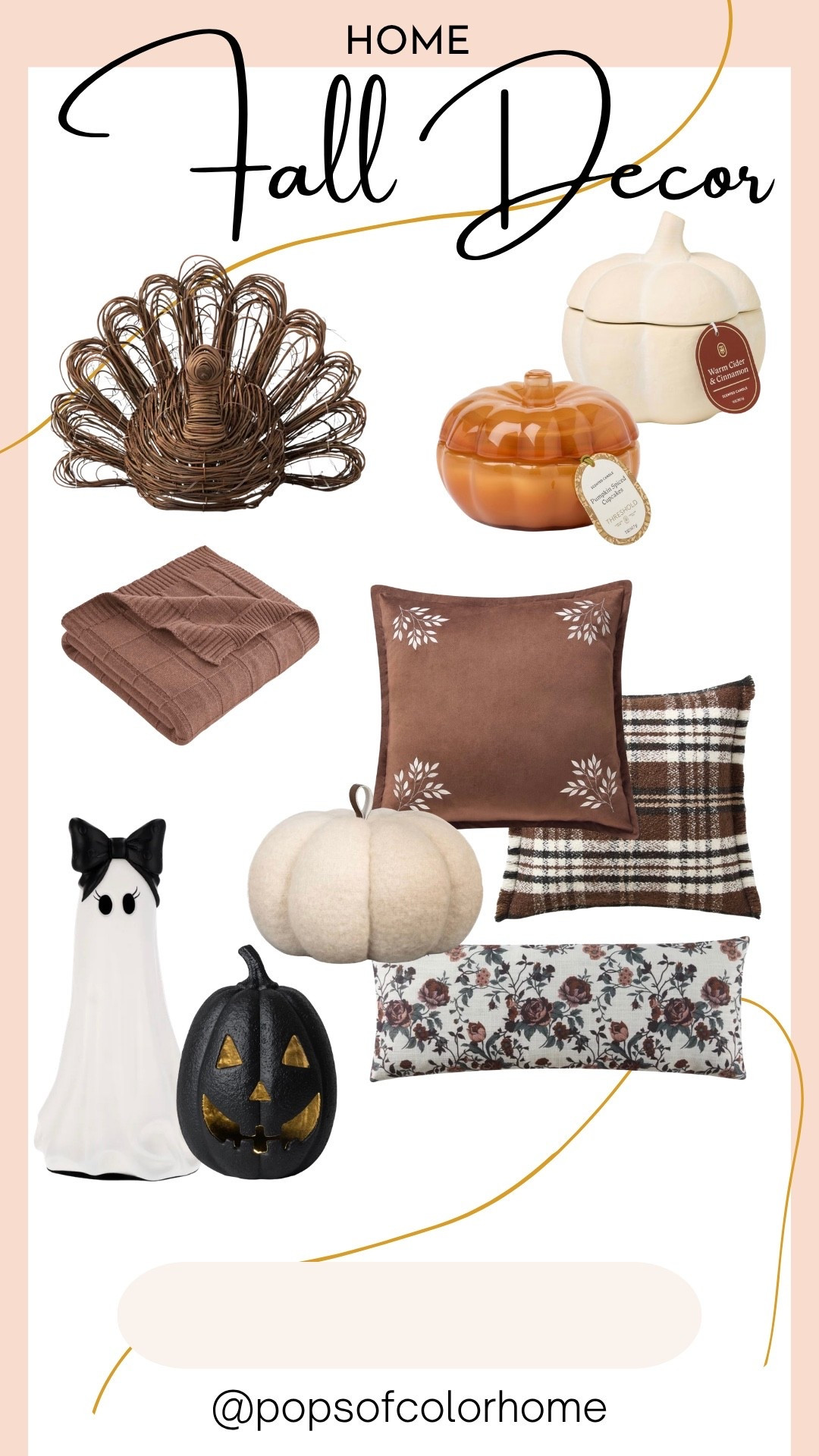 Chic fall decor for your home

#LTKHome #LTKSaleAlert