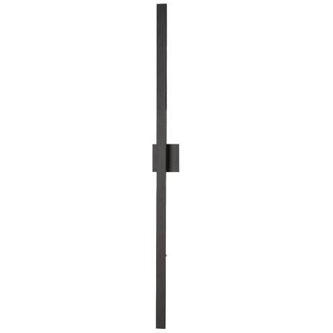 ET2 Alumilux Line 51" High Black LED Outdoor Wall Light | Lamps Plus