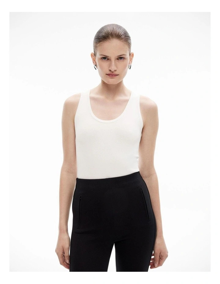 WitcheryCrepe Knit Bodysuit in Fresh White | Myer