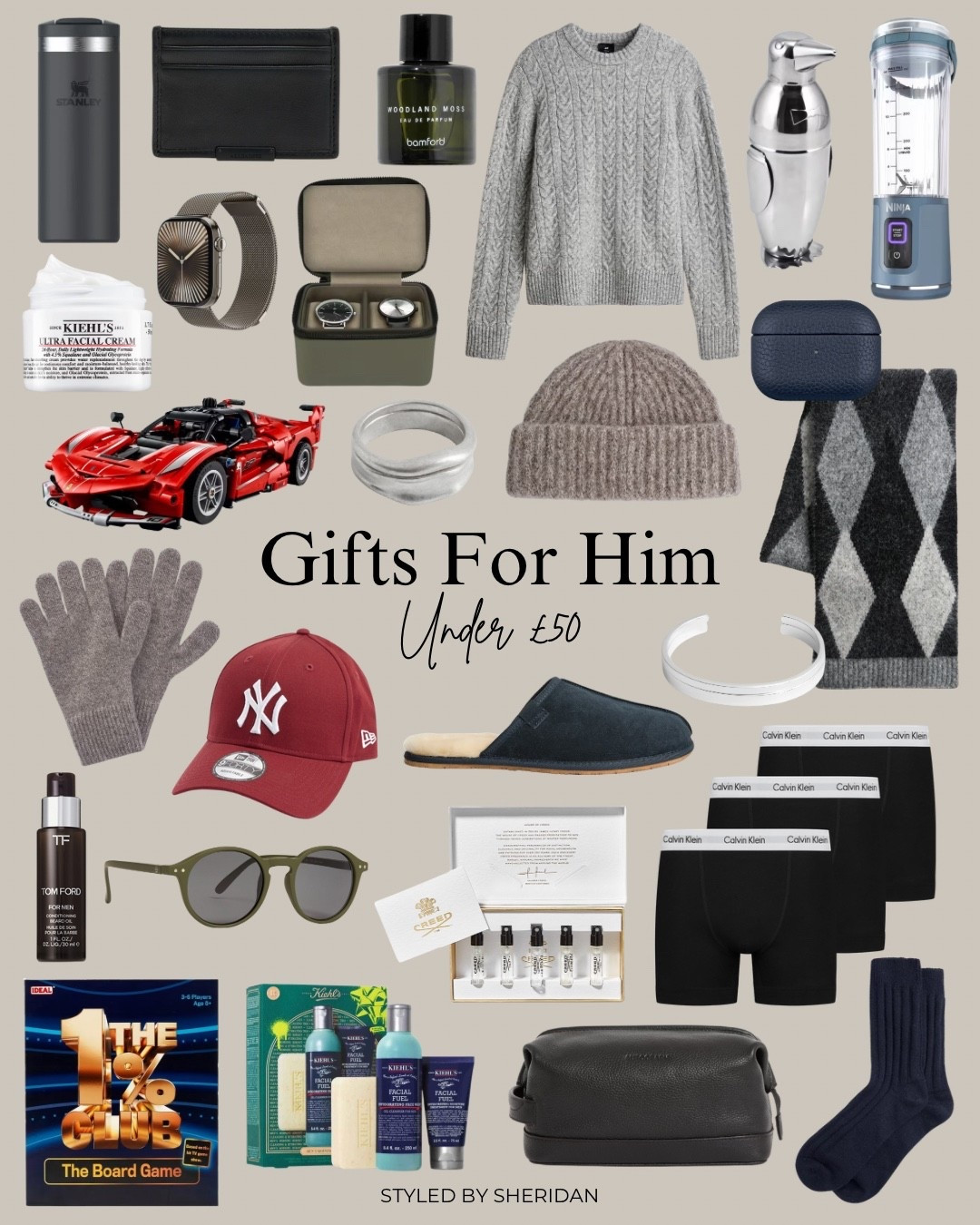 Christmas gift guide for him: under £50 🎄 
🎁 

#LTKmens #LTKfestive #LTKgiftguide