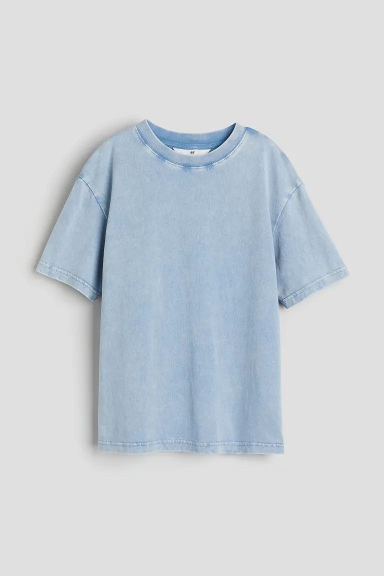 Washed-look T-shirt | H&M (US + CA)