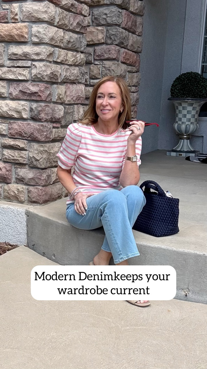 This one thing, can make a huge difference! Keep modern jeans in your wardrobe. 



#LTKootd #LTKOver40 #LTKPetite