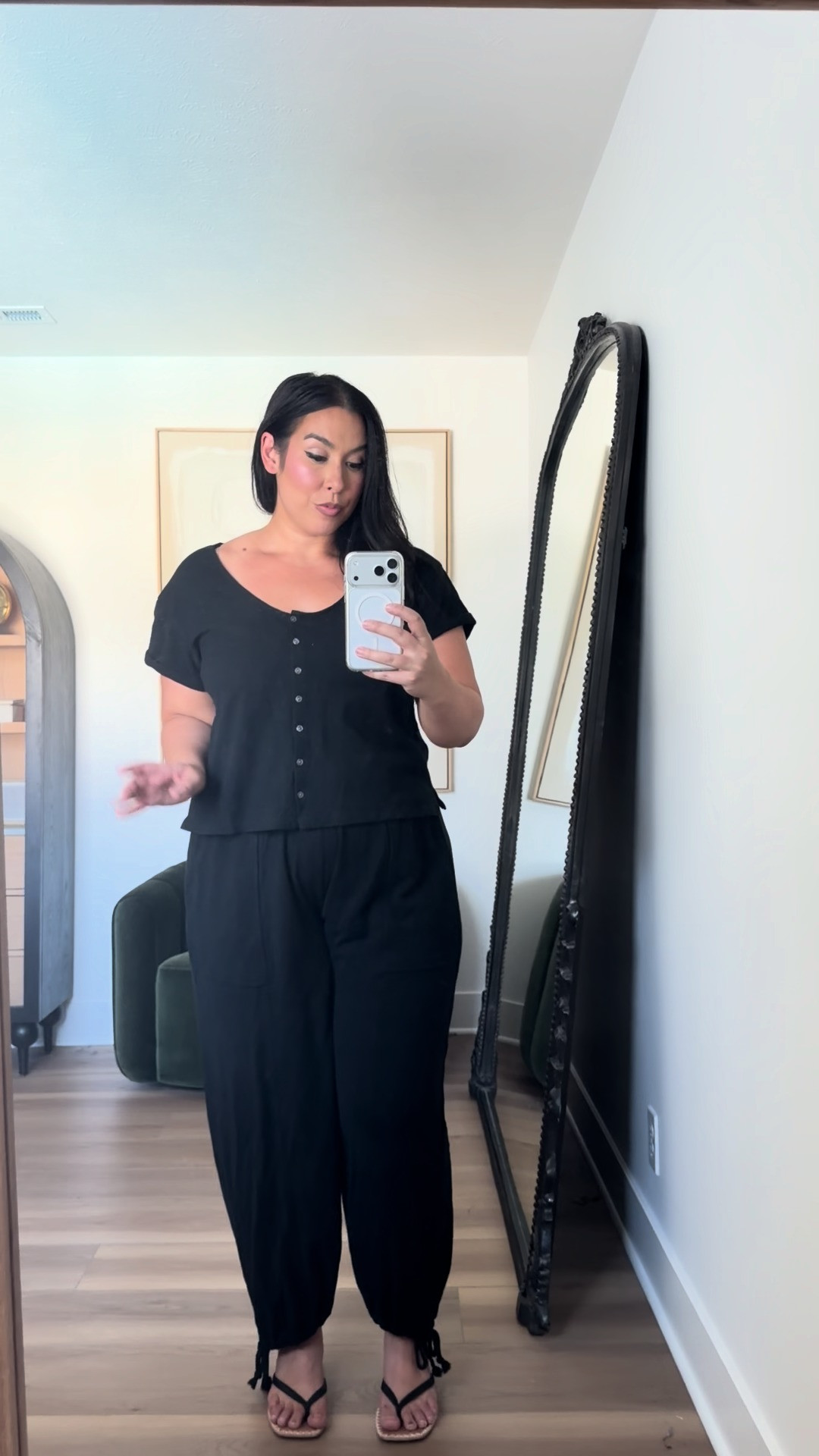 This viral set feels like pjs! Love this for running errands or school drop off! Tops: XL Dresses: XL & 14 Bottoms: 16 target fashion, target finds, target barrel jeans, target dresses, sundress, maxi dress

#LTKSeasonal #LTKMidsize