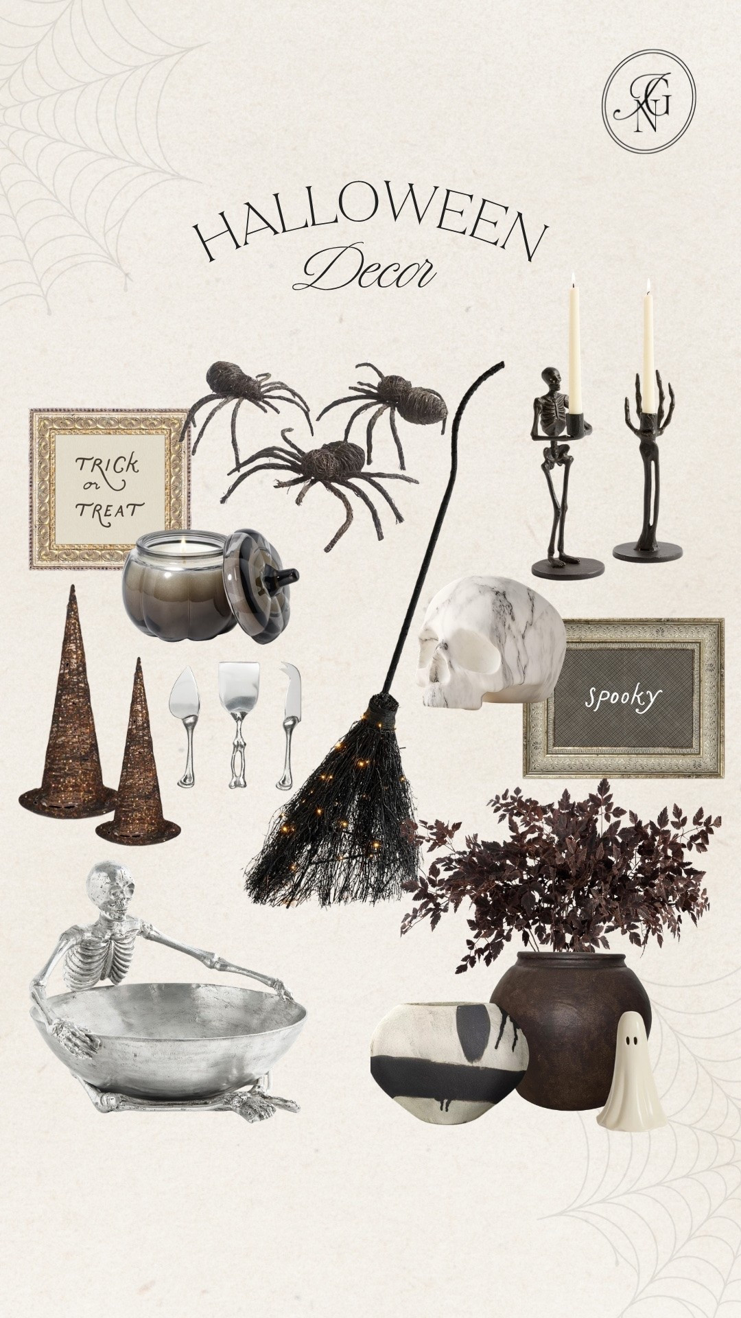 Trending Halloween decor, but make it chic. 🕸️🖤 These spooky finds are equal parts cute, elevated and fun for the season! 👻

#halloweendecor #halloweenfinds #spookyseason #fallhomedecor #seasonaldecor #trendingdecor #halloweenstyle #amazon #mcgeeco #potterybarn #target

#LTKSeasonal #LTKHome