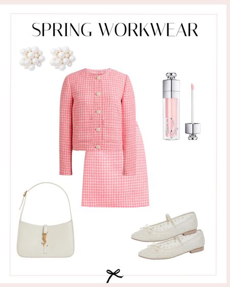 I love the pretty in pink vibes this workwear outfit gives and the color is great for spring! Paired with a cute pair of shoes and pearl cluster earrings for an elegant feel! 

#LTKworkwear #LTKSeasonal #LTKstyletip