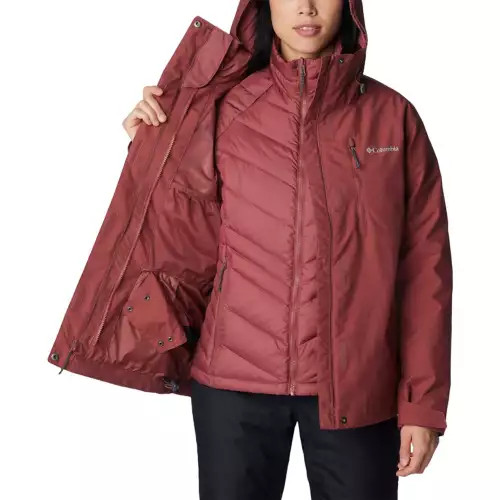 Women's Columbia Whirlibird IV Interchange Waterproof Hooded 3-in-1 Jacket | Scheels