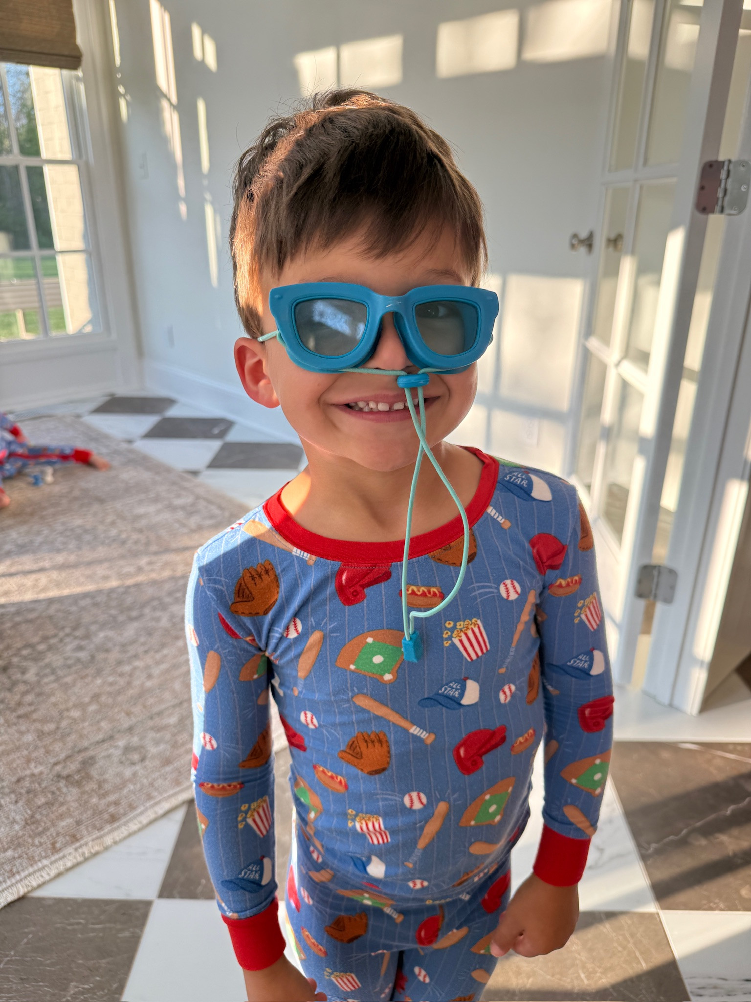 Silly Jackson lol

Little Sleepies, little Sleepies baseball, kids pjs, kids baseball pjs, boy mom, Grace white

#LTKKids #LTKmomlife #LTKootd