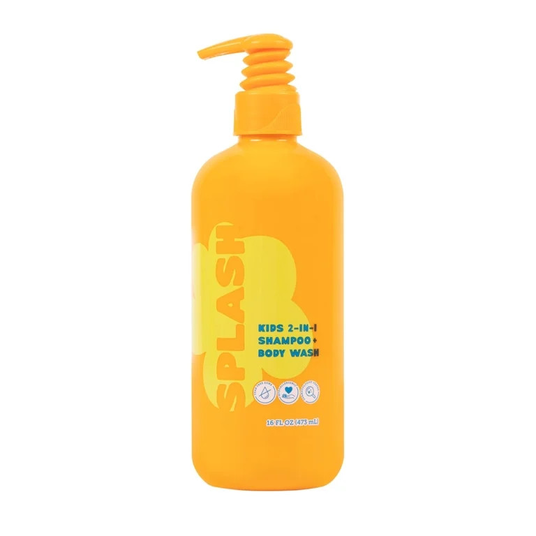 Splash Kids 2-in-1 Shampoo and Body Wash, 16 fl oz | Walmart (US)