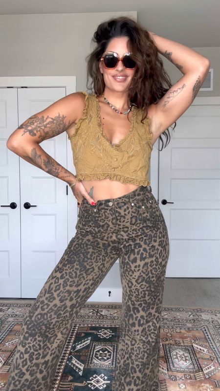 Styling these leopard print pants!🤎🐆

#LTKStyleTip #LTKVideo #LTKShoeCrush