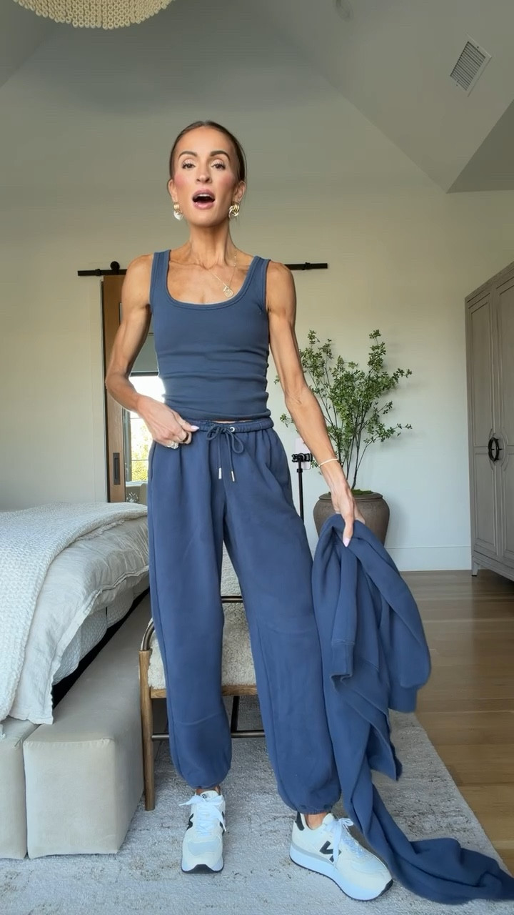 love a good basic tank like this for layering or just wearing around the house! 🙌🏼 fave abercrombie sweats are also marked down right now - SO comfy and such a good price! 💗

#LTKSaleAlert