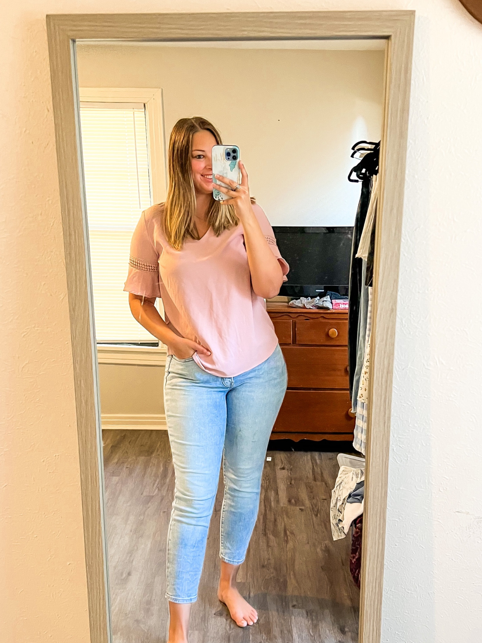 08.05.23 ootd - amazon blouse (size large) and old navy OG straight jeans (size 10)

Midsize, midsize outfit, size 10, size 10 outfit, ootd, outfit inspo, summer outfit, casual outfit, affordable outfit, amazon finds 

#LTKFind #LTKSeasonal #LTKworkwear