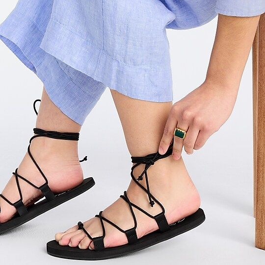 Sporty lace-up sandals | J.Crew US