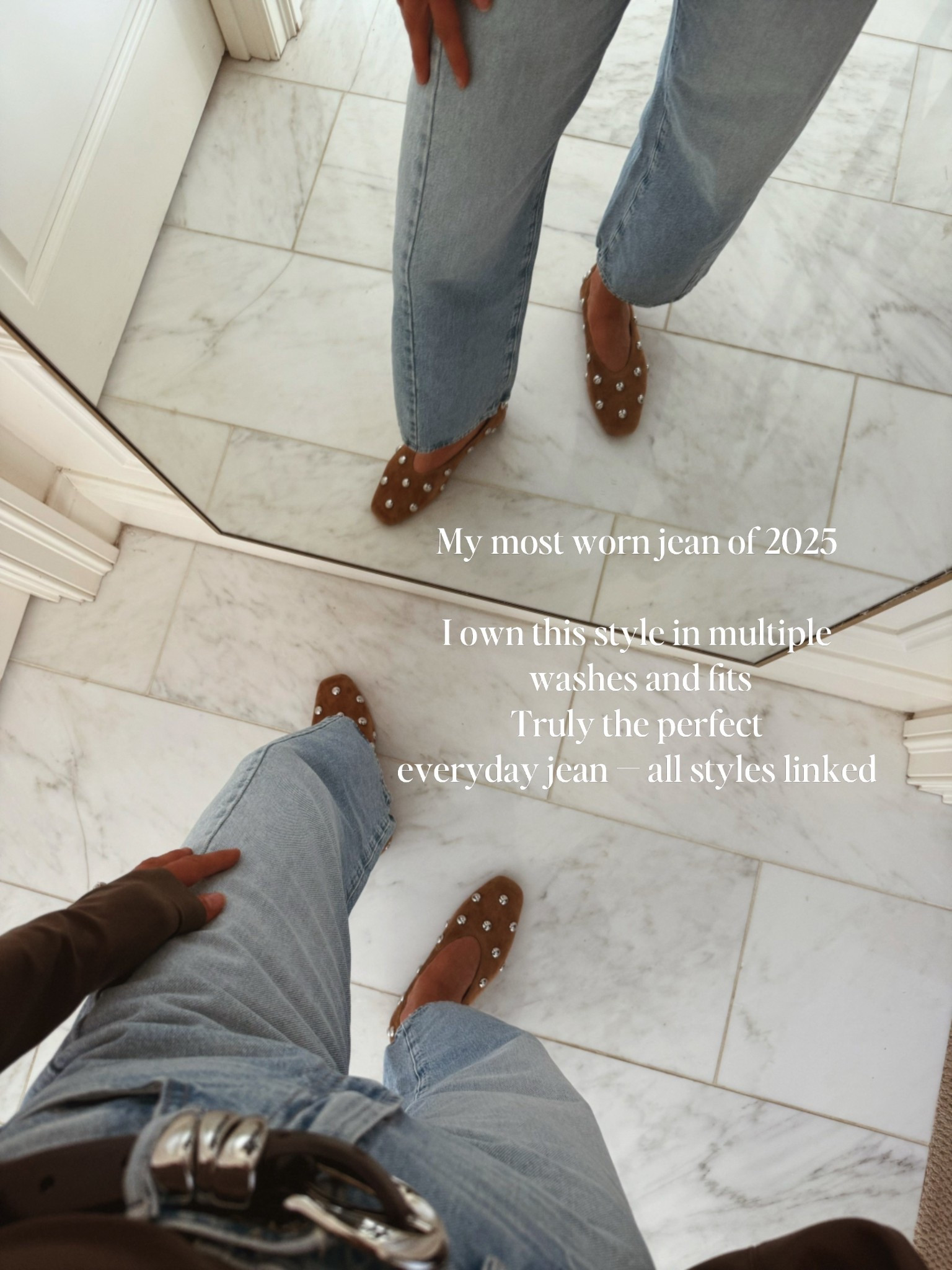 These jeans are so good! Fit tts 