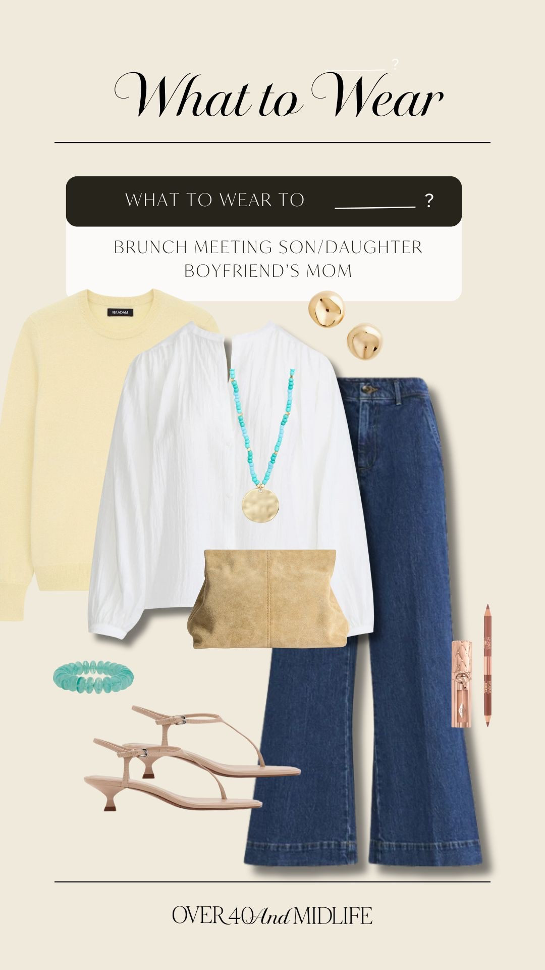  ✨Tap the bell and ❤️ for over 40 fashion, midlife style, midsize fashion and luxury looks for less. 


What to wear meeting in laws for brunch

👑"Helping you look good, feel good!" - Lindsey Denver


Over 40 mom, over 50, midlife, midsize fashion, size 10, size 12, size 8, ootd, perimenopause, gen X, body confidence, over 45, outfit inspiration, mom outfit 

#LTKOver40 #LTKFindsUnder50 #LTKMidsize