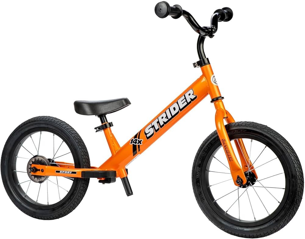 Strider 14x, Balance Bike for Kids 3 to 6 Years - Includes Custom Grips, Padded Seat, Performance... | Amazon (US)