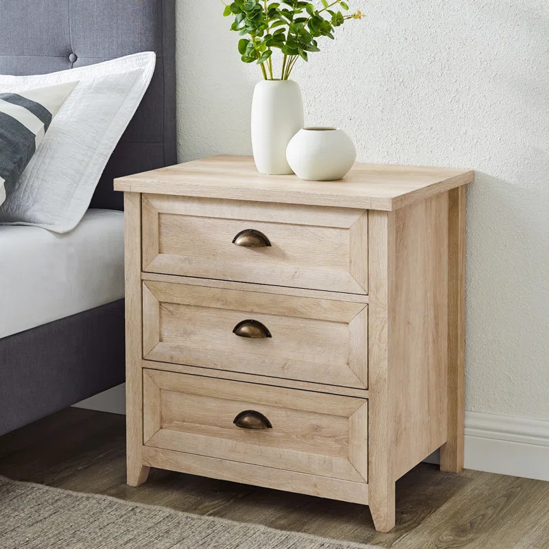 Selene 3 - Drawer Nightstand | Wayfair North America
