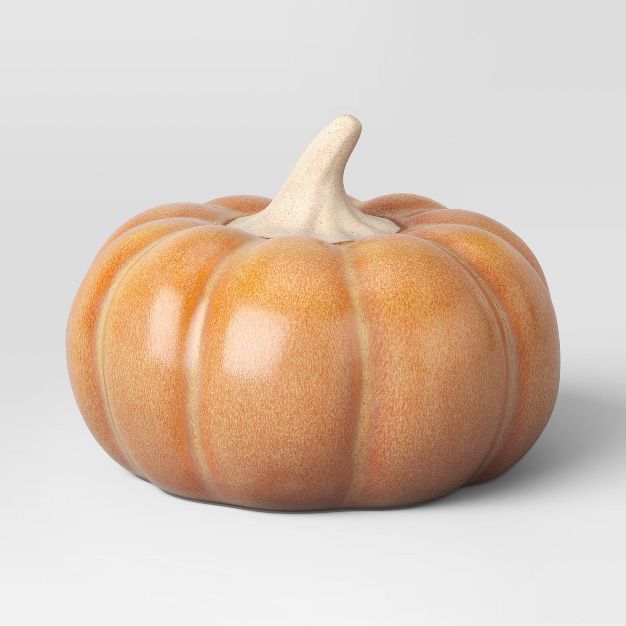 Small Ceramic Pumpkin Orange - Threshold™ | Target