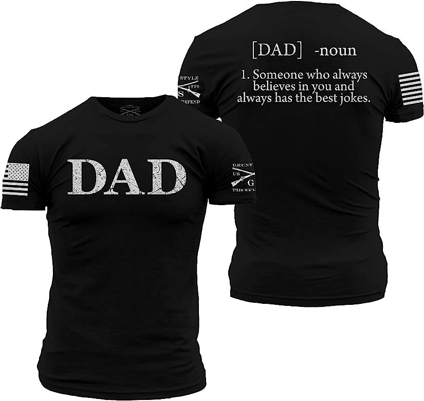 Grunt Style Dad Defined Men's T-Shirt | Amazon (US)