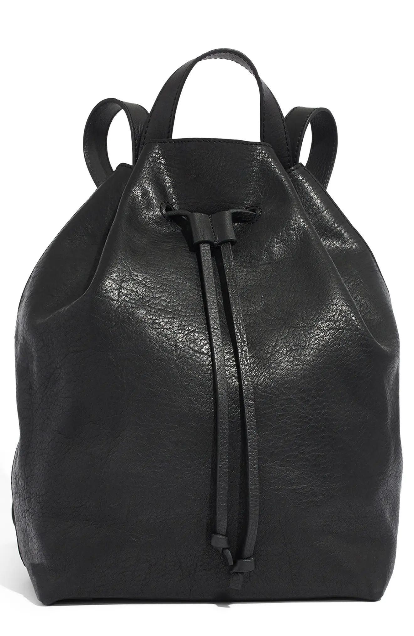 Madewell Somerset Leather Backpack - Black | Nordstrom