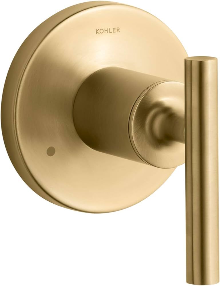 KOHLER T14491-4-2MB Purist MasterShower Transfer Valve Trim with Lever Handle, Faceplate with Han... | Amazon (US)