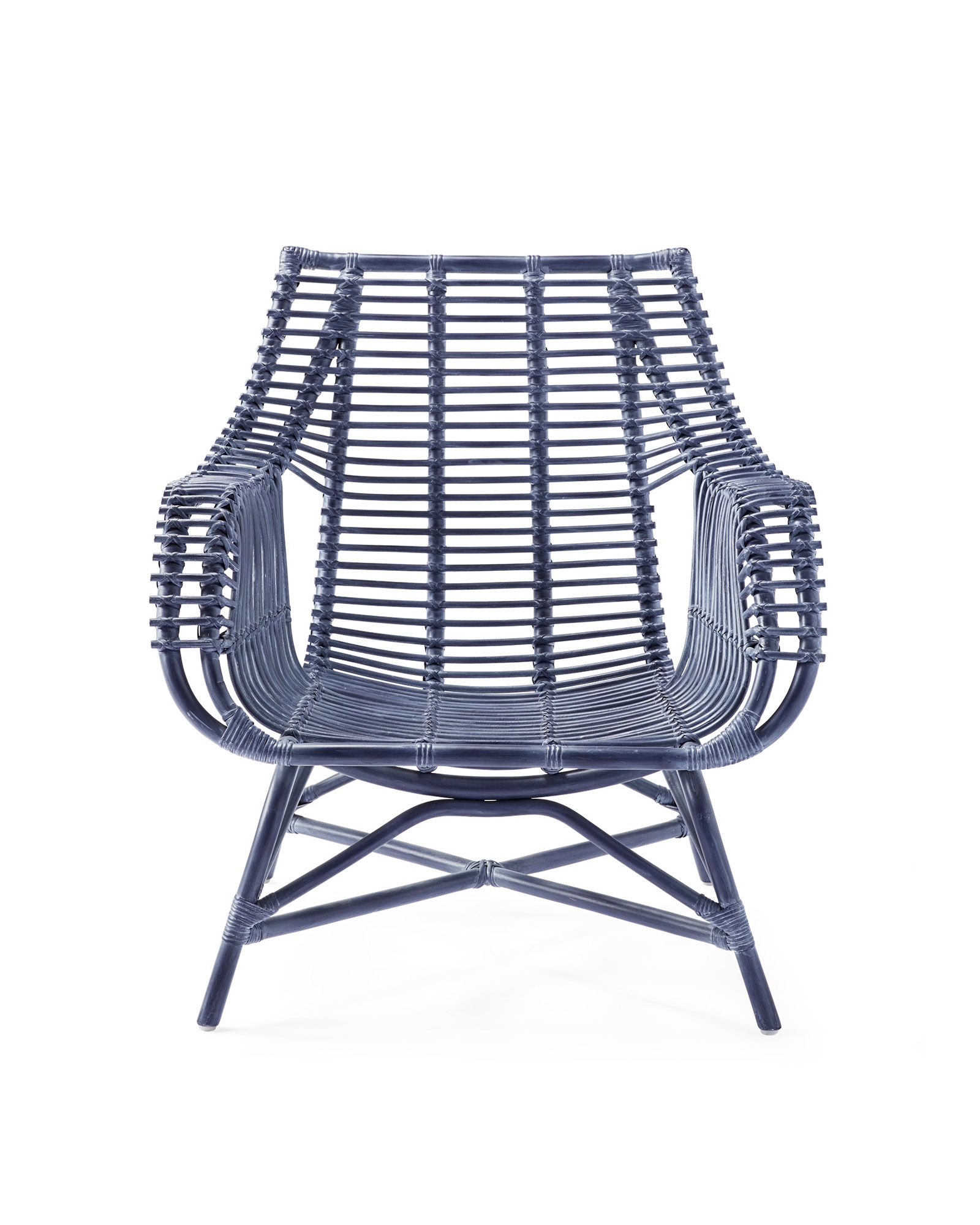 Venice Rattan Chair - Vintage Indigo
        CH450-01 | Serena and Lily