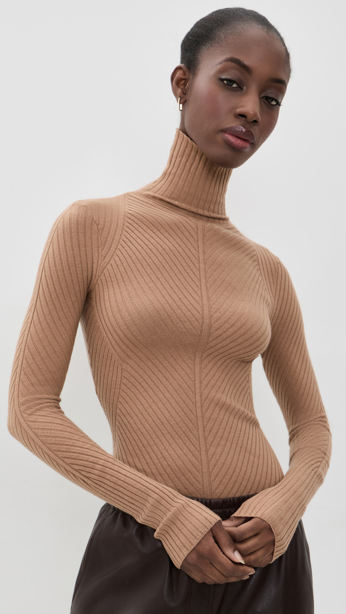 Favorite Daughter The Be Your Girl Top Camel M | Shopbop
