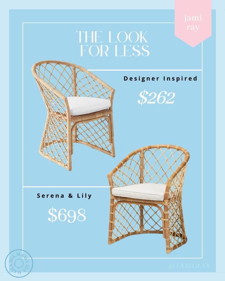 The look for less - Serena and Lily chair



#LTKhome #LTKstyletip #LTKsalealert