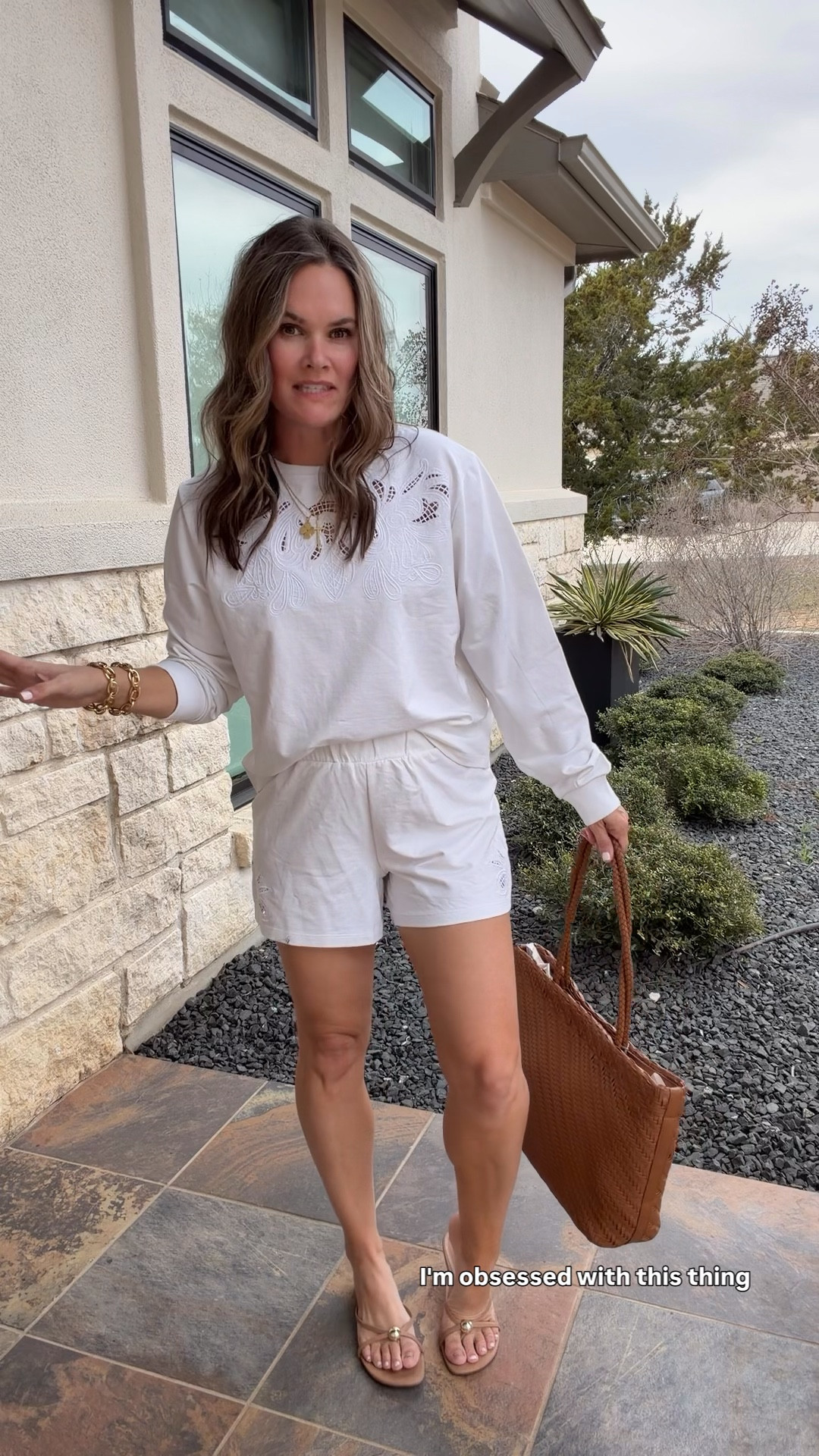 Comment “TARGET SET” for details. Target casually dropping the perfect matching set… A true one-and-done chic outfit.
Elevated sweatshirt material + embroidered detail that makes it look $$$.
Dress it up with sandals or down with sneakers — either way you look put together in 30 seconds. The easiest mom uniform from Target. 🤍
#targetstyle #matchingset 

#LTKgrwm #LTKActive #LTKootd